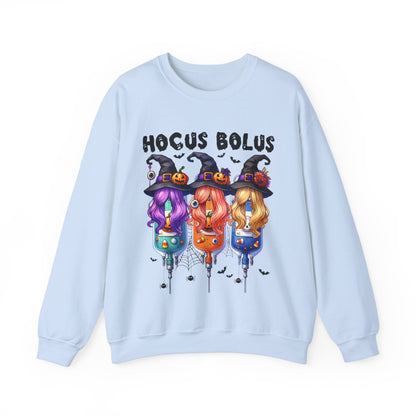 Hocus Bolus Sweatshirt Sanderson Sisters Halloween Sweater Hocus Pocus Nurse Sweater Nursing Student Sweat Funny Halloween School Nurse Gift