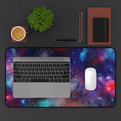 Galaxy Desk Mat Cosmic Outer Space Office Desk Accessories Bohemian Mouse Pad Universe Desk Pad Celestial Gaming Mousepad Unique Gift Idea