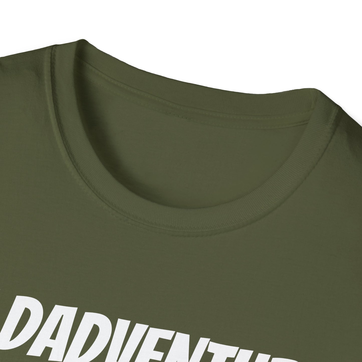 Funny Dad's Mens Softstyle T-shirt, "The Dadventurer", Father's Day Gift, Tee for Him, Adult Humorous Unique Novelty Present