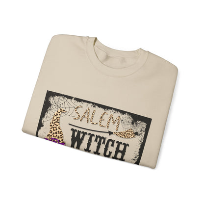 Salem Witch Company Sweatshirt Halloween Sweater Salem Massachusetts Unisex Graphic Sweatshirt Salem Witches Apparel Hocus Pocus Halloween