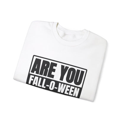 Are You Fall-O-Ween Jesus Sweatshirt Falloween Jesus Halloween Sweater Christian Fall Religious Crewneck Follow Jesus Sweater Matthew Bible