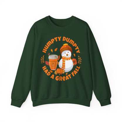 Humpty Dumpty Had A Great Fall Sweatshirt Funny Fall Sweater Teacher Fall Season Sweatshirt Cute Autumn Sweat Trendy Thanksgiving Crewneck