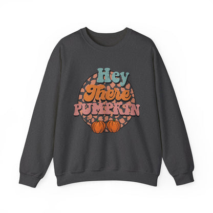 Hey There Pumpkin Sweatshirt Fall Sweater Pumpkin Crewneck Retro Halloween Sweatshirt Cute Fall Apparel Pumpkin Season Sweater Autumn Outfit