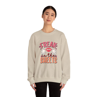 Freak in the Sheets Sweatshirt Funny Halloween Sweater Retro Halloween Sweatshirt Vintage Halloween Sweater Spooky Season Halloween Outfit