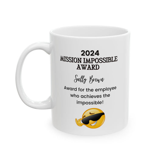 Funny Office Award Work Party Mug Customized Employee Mug Personalized 2024 Awards Mug Year End Company Gift Group Christmas Employee Mug 17