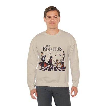 The Boo-tles Sweatshirt Funny Halloween Sweater Spooky Season Pullover Vampire Witch Monsters Sweater Boo Music Sweatshirt Retro Halloween