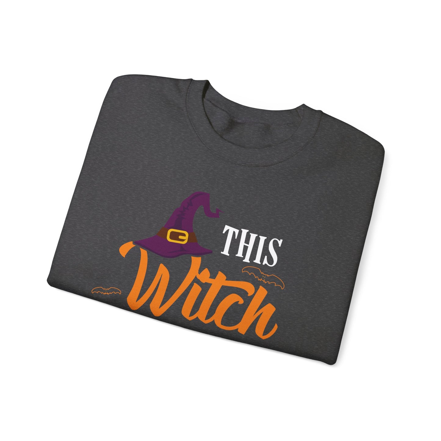 Funny Bachelorette Sweatshirt This Witch Is Getting Hitched Sweater Bachelorette Halloween Themed Party Outfit Bride To Be Halloween Gifts