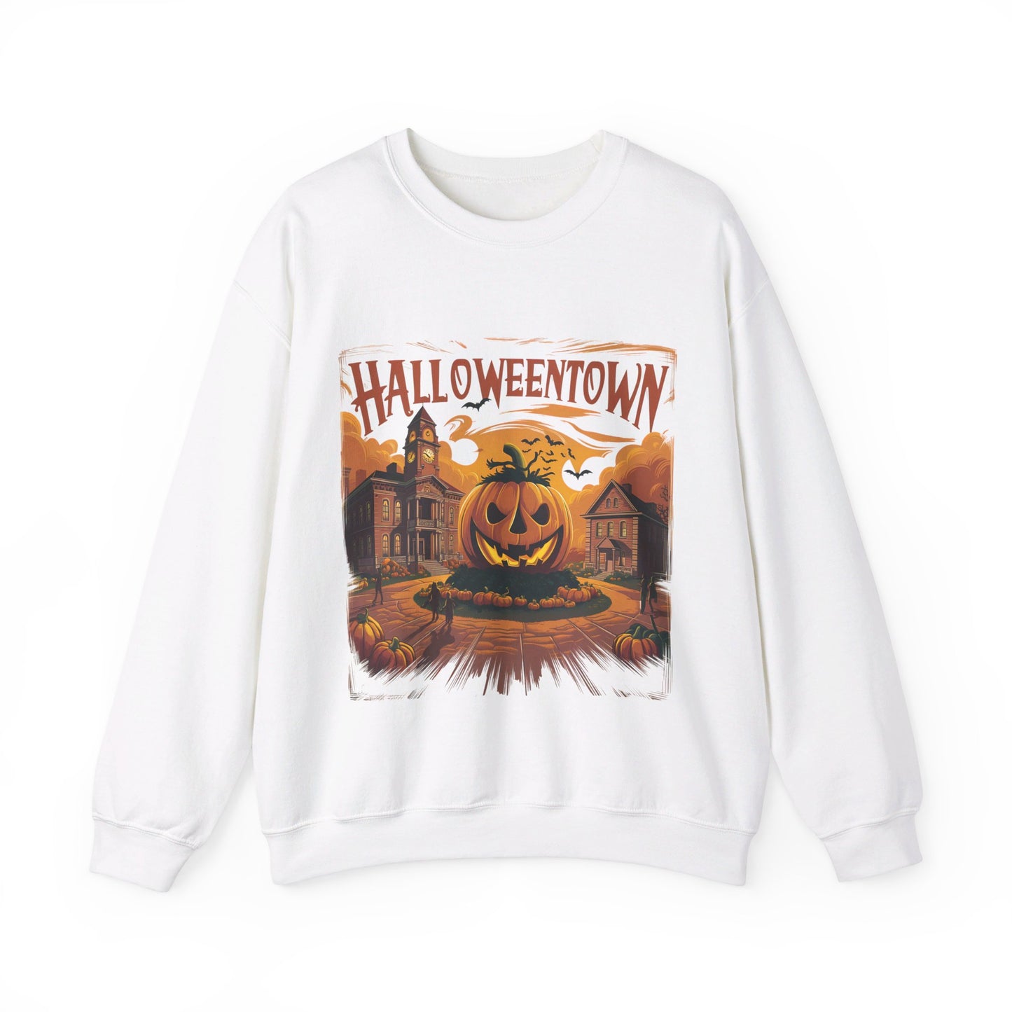 Halloweentown Sweatshirt Halloweentown University Sweater Fall Sweatshirt Vintage Halloween Crewneck Pullover Sweater Spooky Season Pumpkin