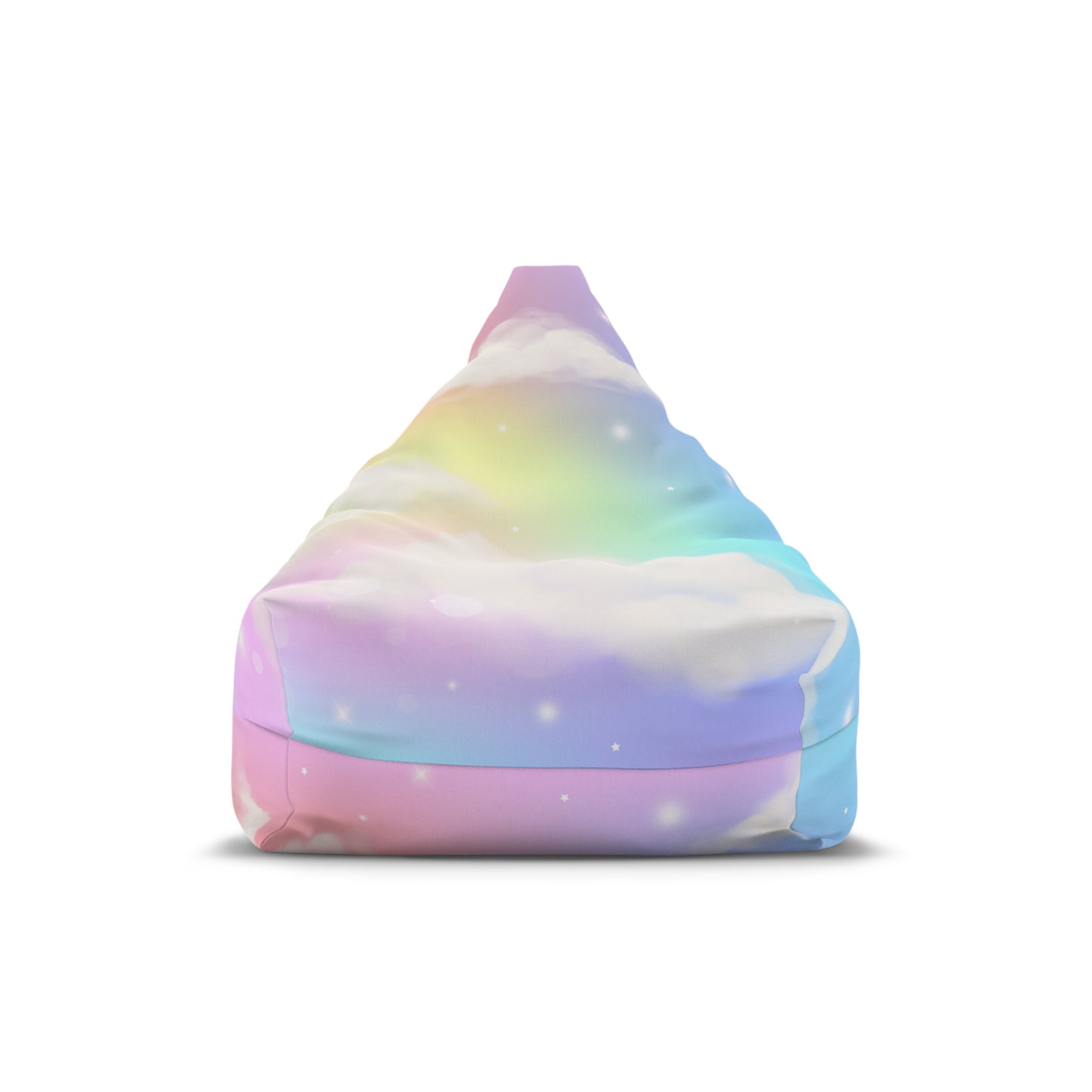 Colorful Sky Clouds Bean Bag Chair Cover Pastel Home Decor Aesthetic Gift Girls Teens Bedroom Gift Living Room Furniture Gaming Beanbag Gift