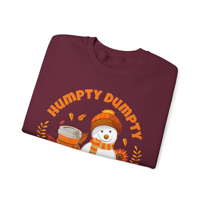 Humpty Dumpty Had A Great Fall Sweatshirt Funny Fall Sweater Teacher Fall Season Sweatshirt Cute Autumn Sweat Trendy Thanksgiving Crewneck