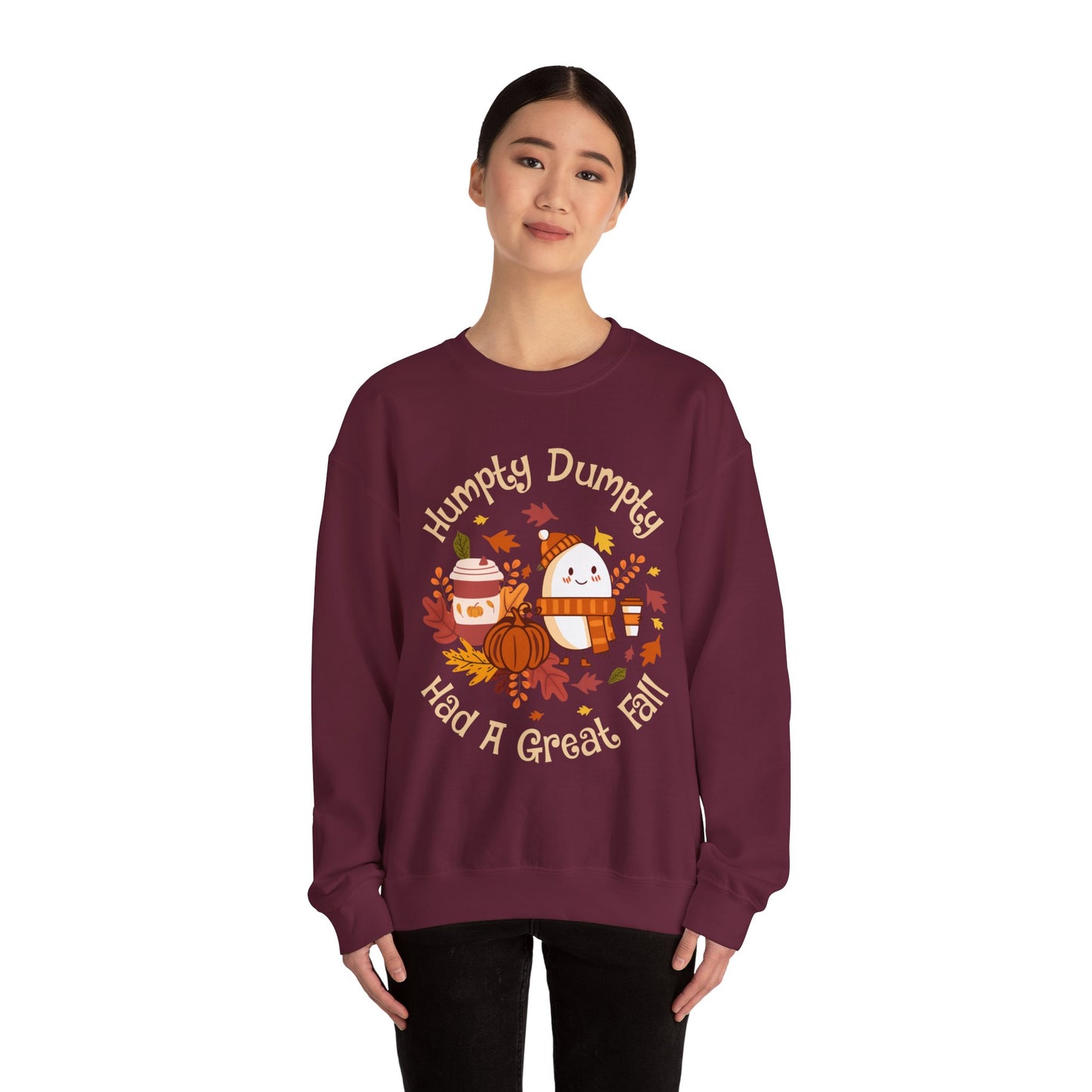 Humpty Dumpty Had A Great Fall Sweatshirt Funny Fall Sweater Cute Autumn Sweatshirt Teacher Fall Season Sweat Trendy Thanksgiving Crewneck