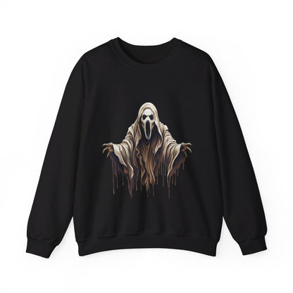 Scary Movie Club Sweatshirt Spooky Season Sweater Ghost Horror Movie Addict Sweatshirt Halloween Sweater Horror Movie Club Gift Ghostface