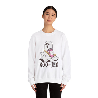 Boo-Jee Sweatshirt Funny Halloween Sweater Boojee Ghost Sweatshirt BooJee Halloween Crewneck Spooky Season Halloween Gift Spooky Vibes Sweat