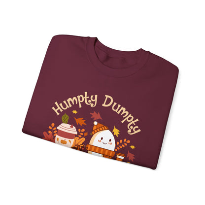 Humpty Dumpty Had A Great Fall Sweatshirt Funny Fall Sweater Cute Autumn Sweatshirt Teacher Fall Season Sweat Trendy Thanksgiving Crewneck