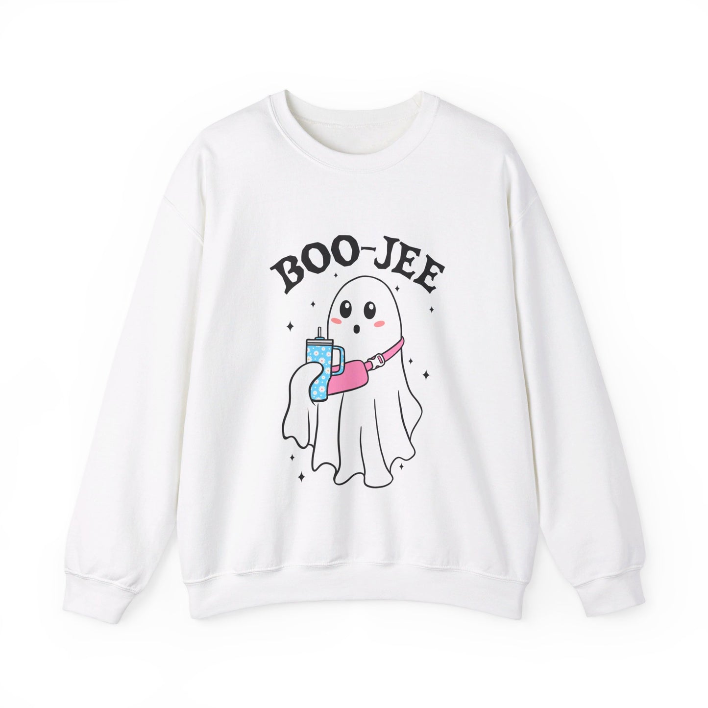 Halloween Boo-Jee Sweatshirt Boujee Ghost Sweater Cute Ghost Halloween Sweatshirt Boo-Jee Funny Halloween Spooky Season Pullover Sweater