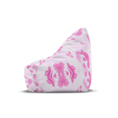 Funky Hippie Groovy Rorschach Test Design Bean Bag Chair Cover Pink Home Decor Aesthetic Gift Teen Girls Bedroom Gift Furniture Gaming Chair