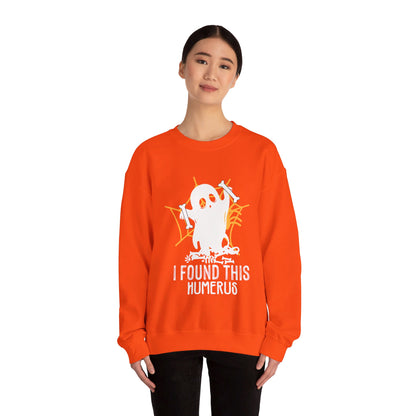 I Found This Humerus Sweatshirt Funny Halloween Sweater Nicu Nurse Sweatshirt Nursing School Clothing Halloween Nurse Sweatshirt Nurse Gift