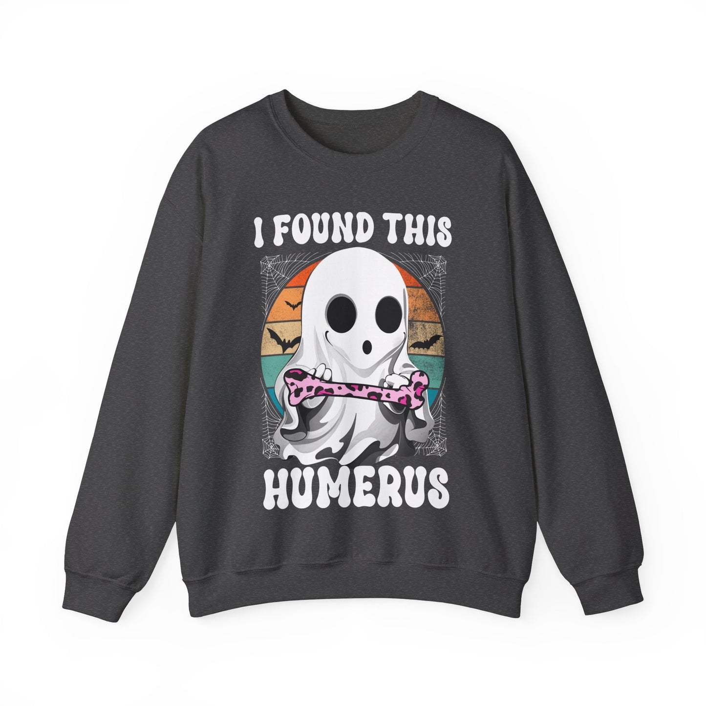 I Found This Humerus Sweatshirt Funny Halloween Sweater Retro Halloween Sweatshirt Funny Halloween Nurse Sweatshirt Nurse Gift Bone Joke