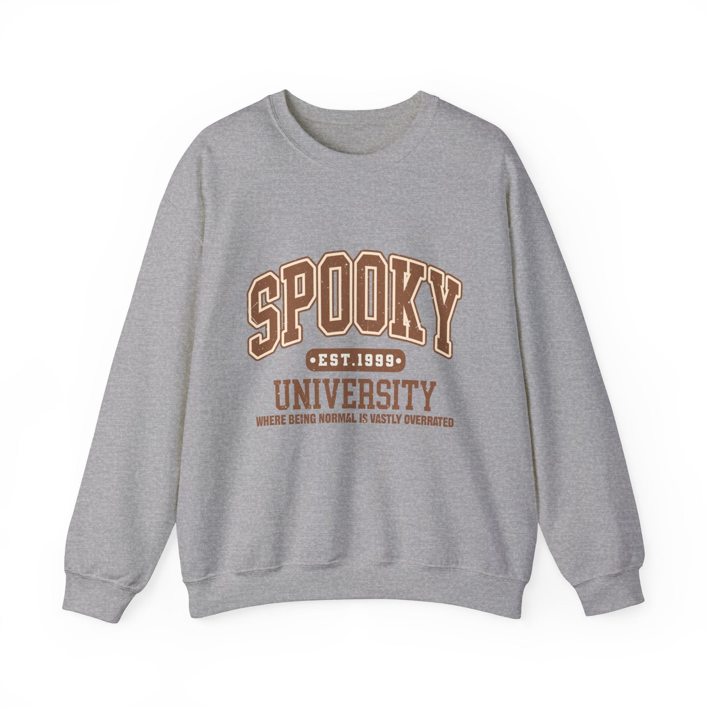 Spooky University Sweatshirt 90s Funny Halloween Sweater Retro Vintage Halloween Fall Apparel Spooky Season Sweat Trendy Spooky Crewneck