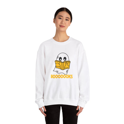 Ghost Reading A Book Sweatshirt Bookish Halloween Sweater Librarian Sweatshirt Funny Reading Sweater Librarian Sweatshirt Teacher Crewneck