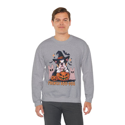 French Boo-Dog Sweatshirt Funny Halloween French Bulldog Sweater Frenchie Lover Pullover Unisex Sweater French Bulldog Lover Gift Frenchie