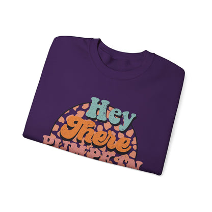 Hey There Pumpkin Sweatshirt Fall Sweater Pumpkin Crewneck Retro Halloween Sweatshirt Cute Fall Apparel Pumpkin Season Sweater Autumn Outfit