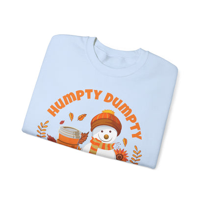 Humpty Dumpty Had A Great Fall Sweatshirt Funny Fall Sweater Teacher Fall Season Sweatshirt Cute Autumn Sweat Trendy Thanksgiving Crewneck