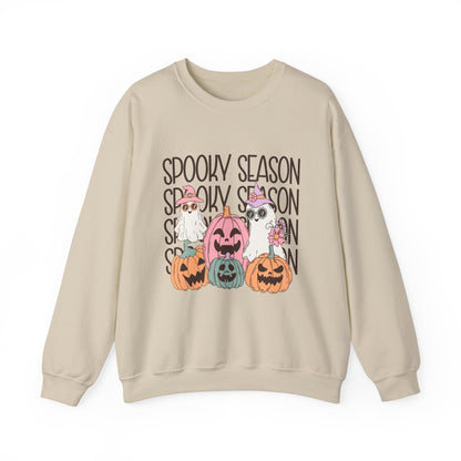 Spooky Season Sweatshirt Retro Spooky Sweater Spooky Halloween Sweatshirt Vintage Halloween Sweater Fall Vibes Apparel Cozy Season Crewneck