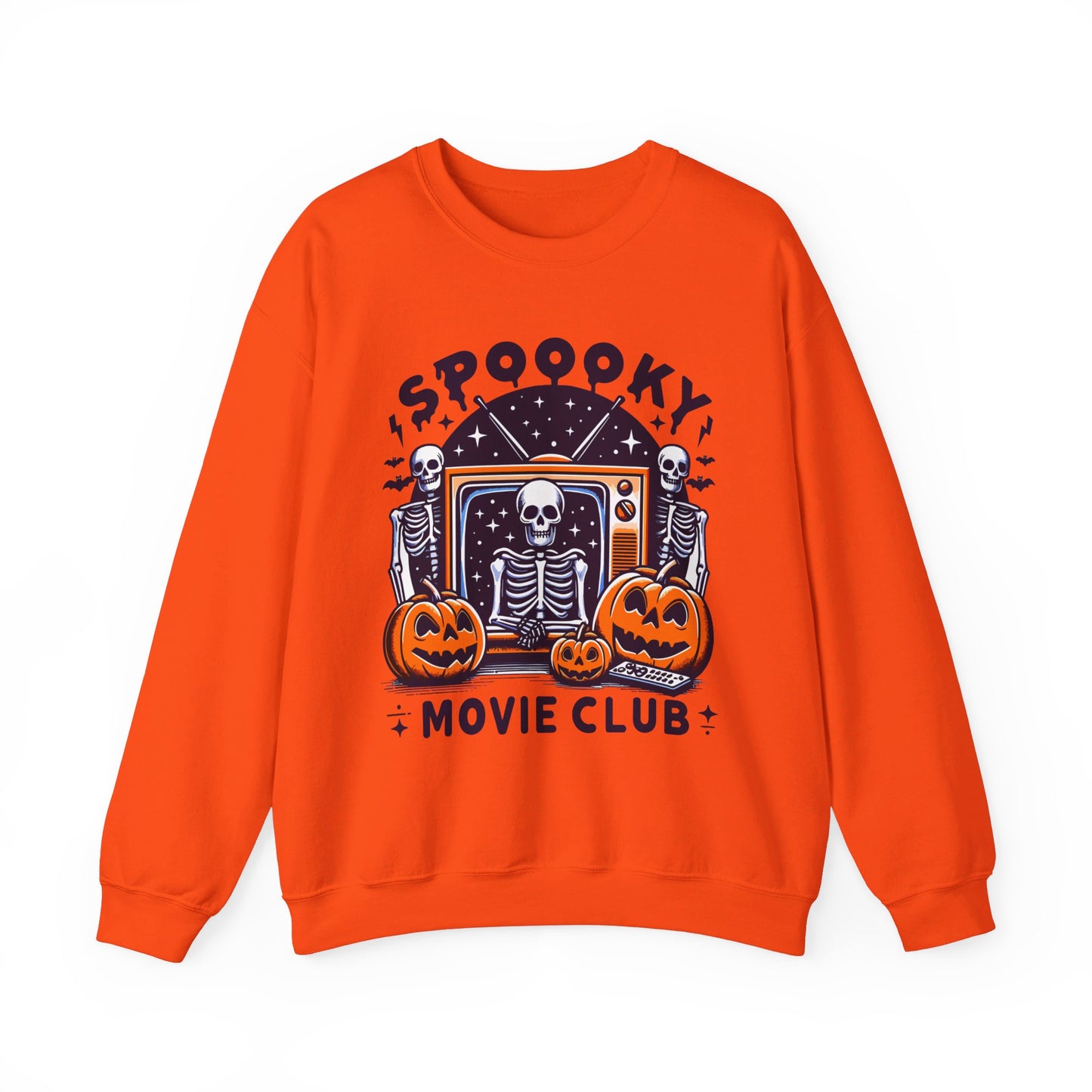 Spooky Movie Club Sweatshirt Spooky Season Sweater Horror Movie Addict Sweatshirt Halloween Sweater Horror Movie Fan Club Gift Scary Movie