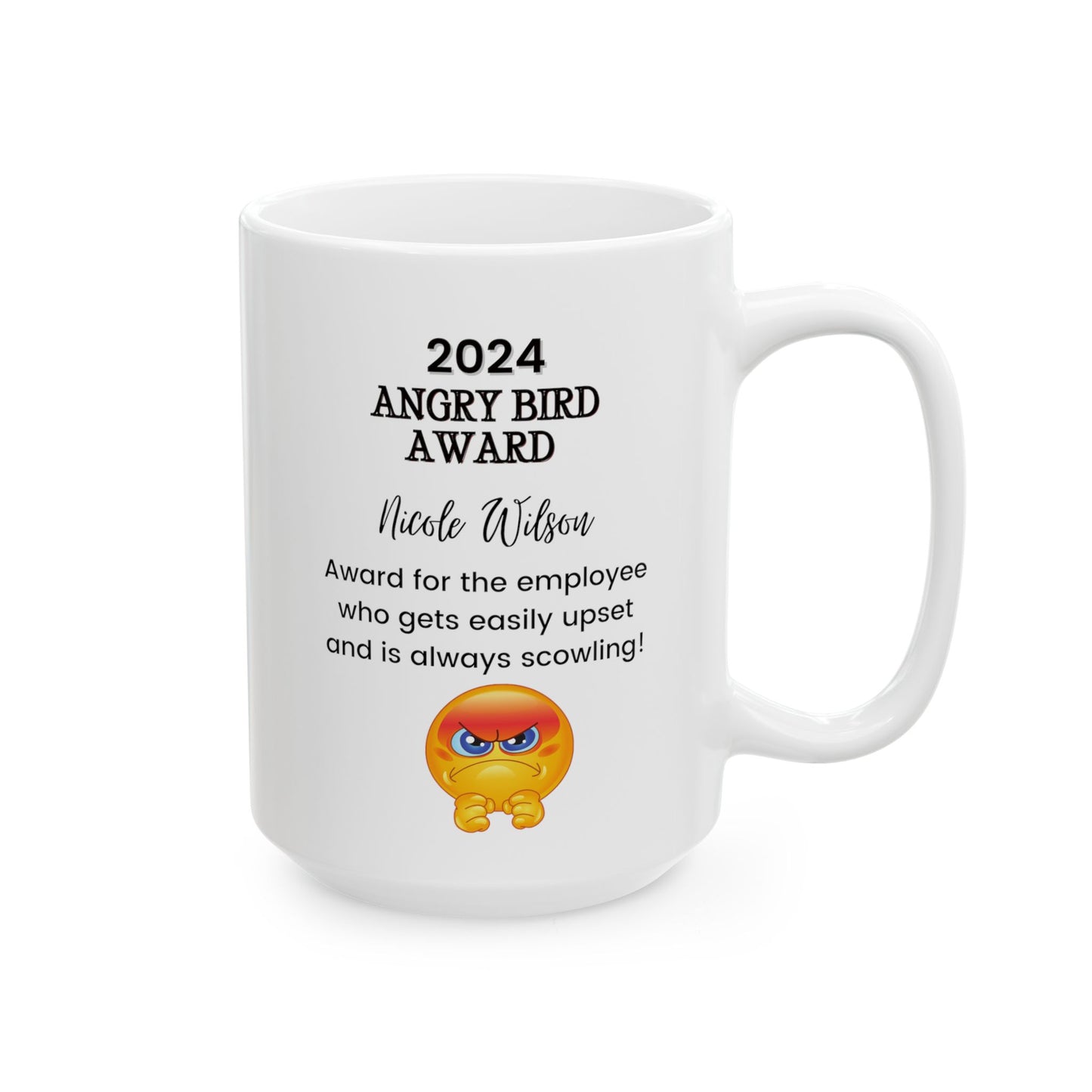 Funny Office Awards Work Party Mug Customized Employee Mug Personalized 2024 Awards Mug Year End Company Gift Group Christmas Employee Mug 5