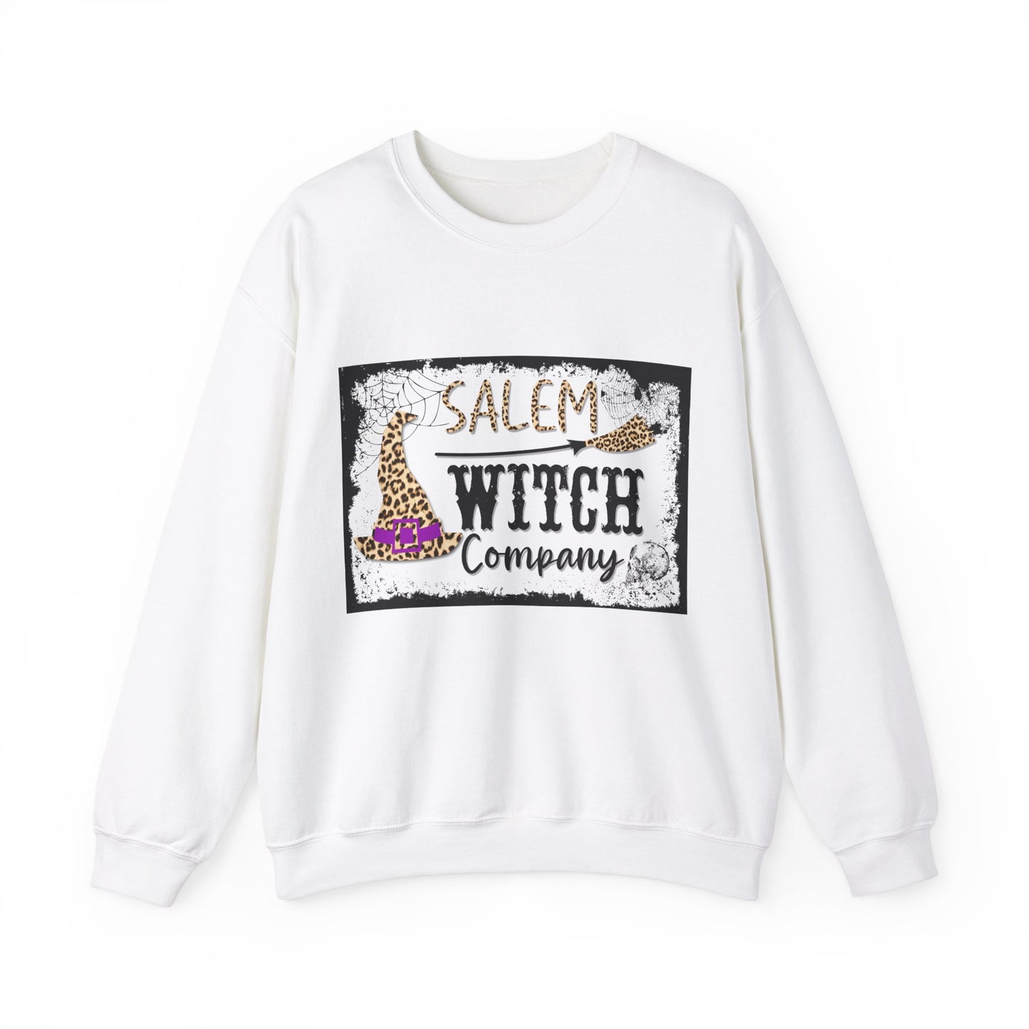 Salem Witch Company Sweatshirt Halloween Sweater Salem Massachusetts Unisex Graphic Sweatshirt Salem Witches Apparel Hocus Pocus Halloween