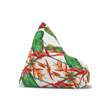 Bird of Paradise Flower Bean Bag Chair Cover Strelitzia Home Decor Plant Mom Aesthetic Gift New Home Gift Botanical Outdoor Patio Beanbag