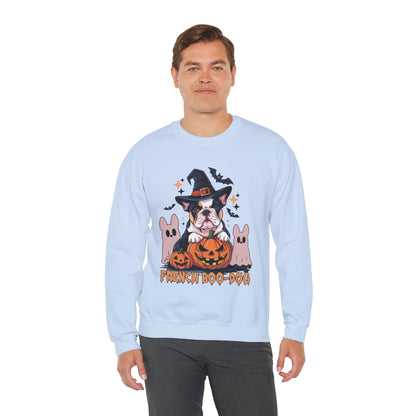 French Boo-Dog Sweatshirt Funny Halloween French Bulldog Sweater Frenchie Lover Pullover Unisex Sweater French Bulldog Lover Gift Frenchie