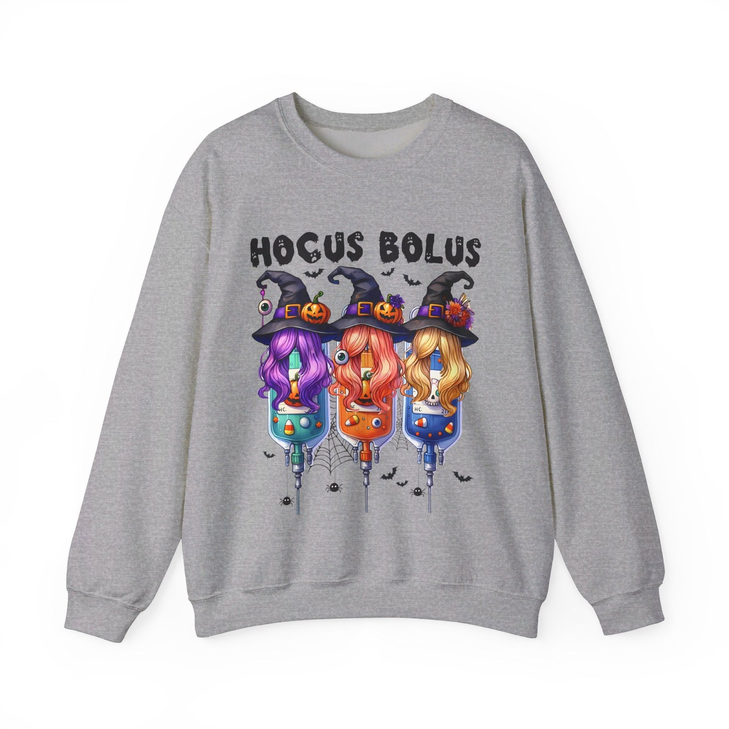 Hocus Bolus Sweatshirt Sanderson Sisters Halloween Sweater Hocus Pocus Nurse Sweater Nursing Student Sweat Funny Halloween School Nurse Gift