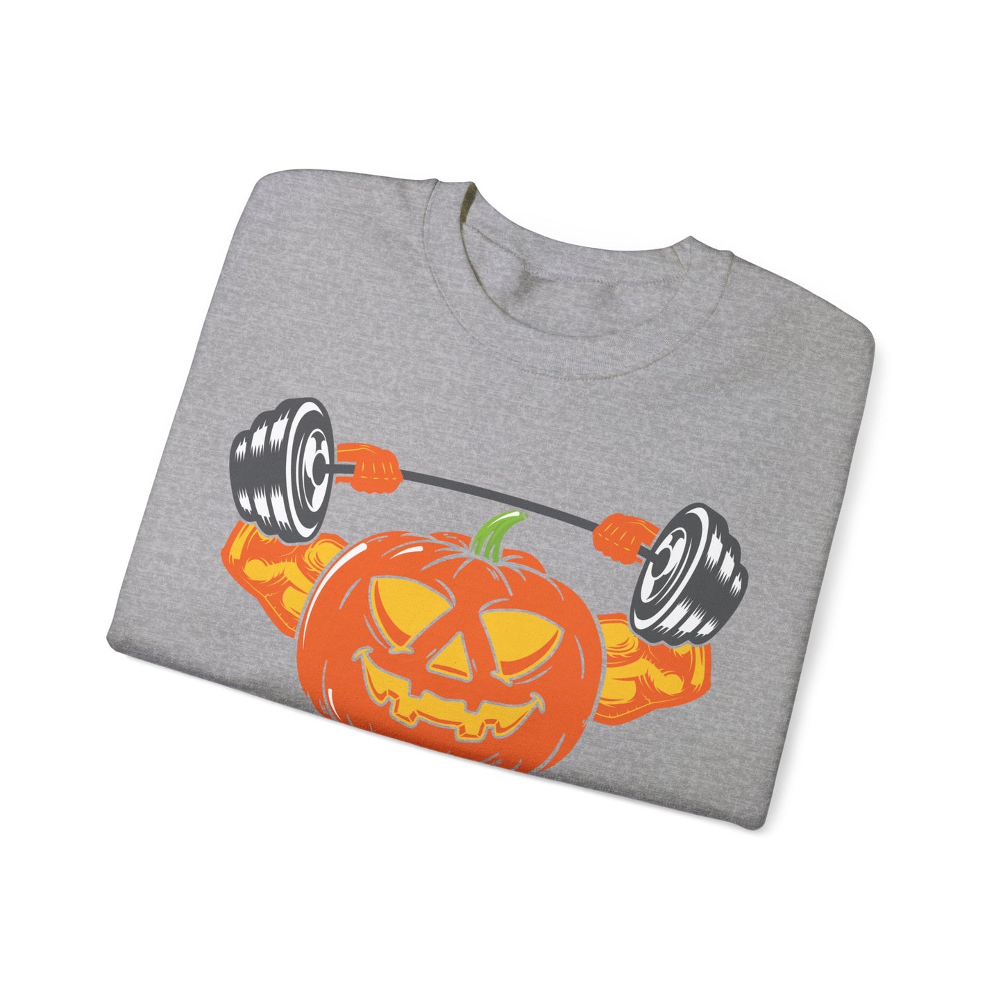 Pump-King Gym Sweatshirt Funny Halloween Sweater Fitness Halloween Sweatshirt Boyfriend Gym Husband Halloween Pumpkin Apparel Novelty Gift