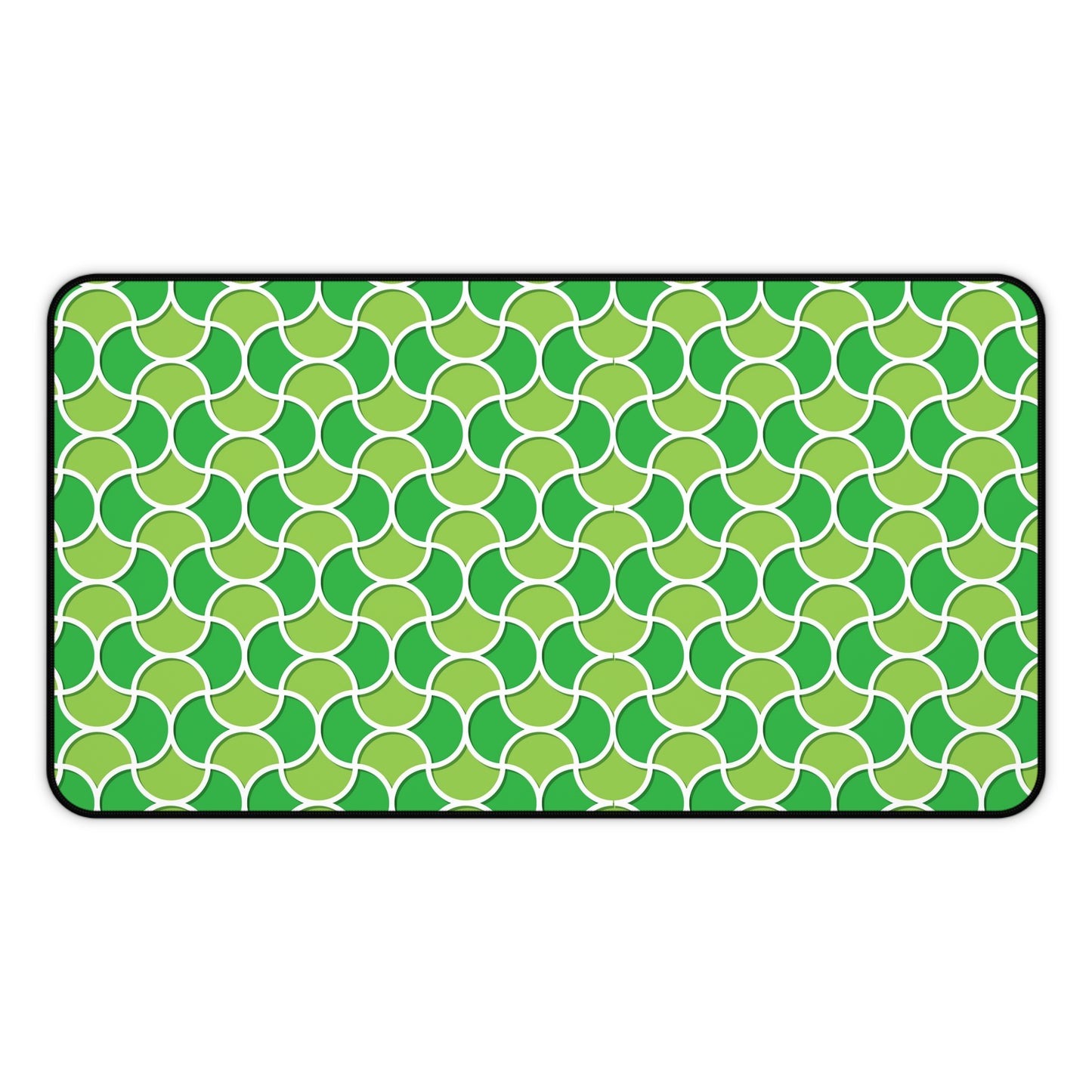 Mid Century Modern Desk Mat 1960s Groovy Green Office Desk Accessories Boho Chic Mouse Pad Funky Retro Vintage Desk Pad Unique Gift Idea