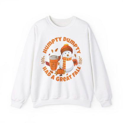 Humpty Dumpty Had A Great Fall Sweatshirt Funny Fall Sweater Teacher Fall Season Sweatshirt Cute Autumn Sweat Trendy Thanksgiving Crewneck