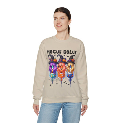 Hocus Bolus Sweatshirt Sanderson Sisters Halloween Sweater Hocus Pocus Nurse Sweater Nursing Student Sweat Funny Halloween School Nurse Gift