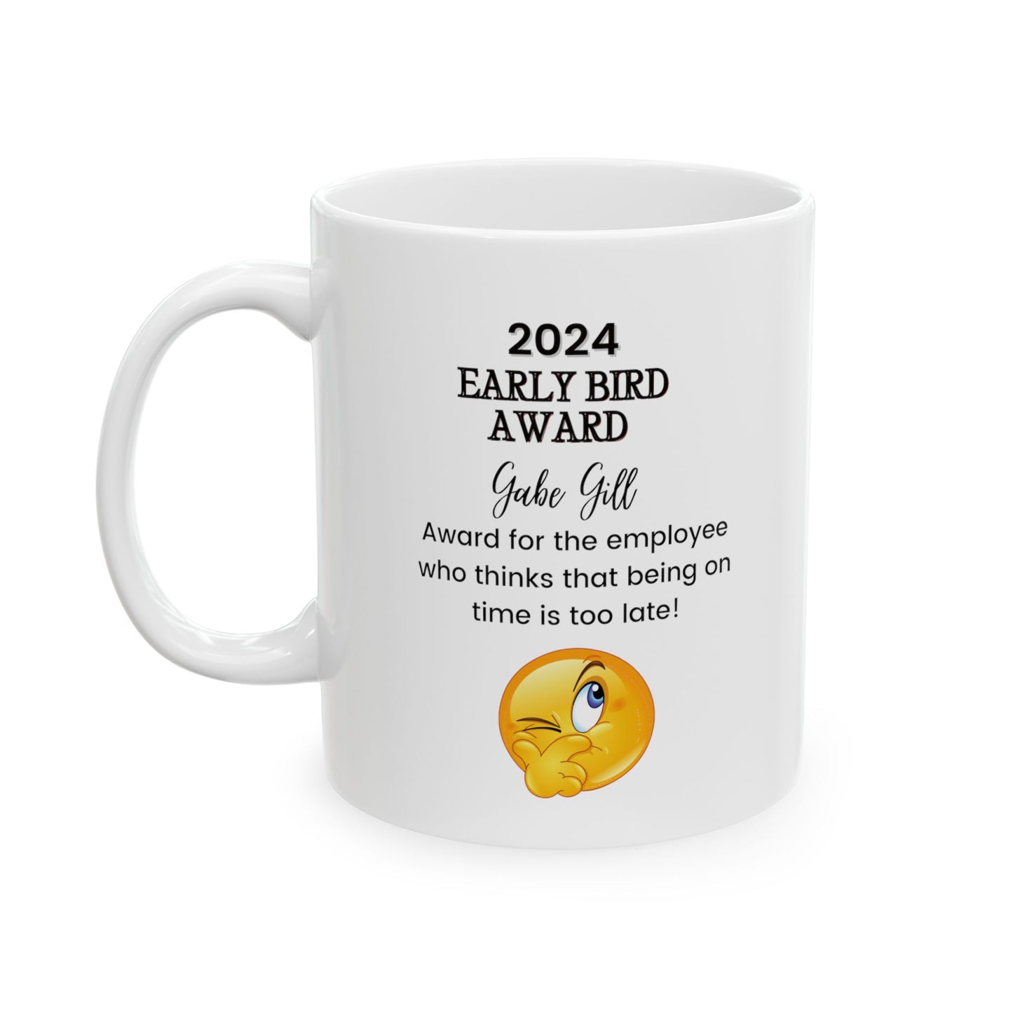 Funny Office Awards Work Party Mug Customized Employee Mug Personalized 2024 Awards Mug Year End Company Gift Group Christmas Employee Mug 5