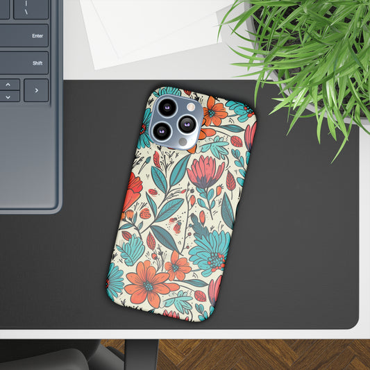 Retro Groovy Floral Cellphone Cases Hippie Flower Power Iphone 11 12 13 Case Vintage Boho Chic Samsung Galaxy S21 S22 Case 1970s Slim Covers