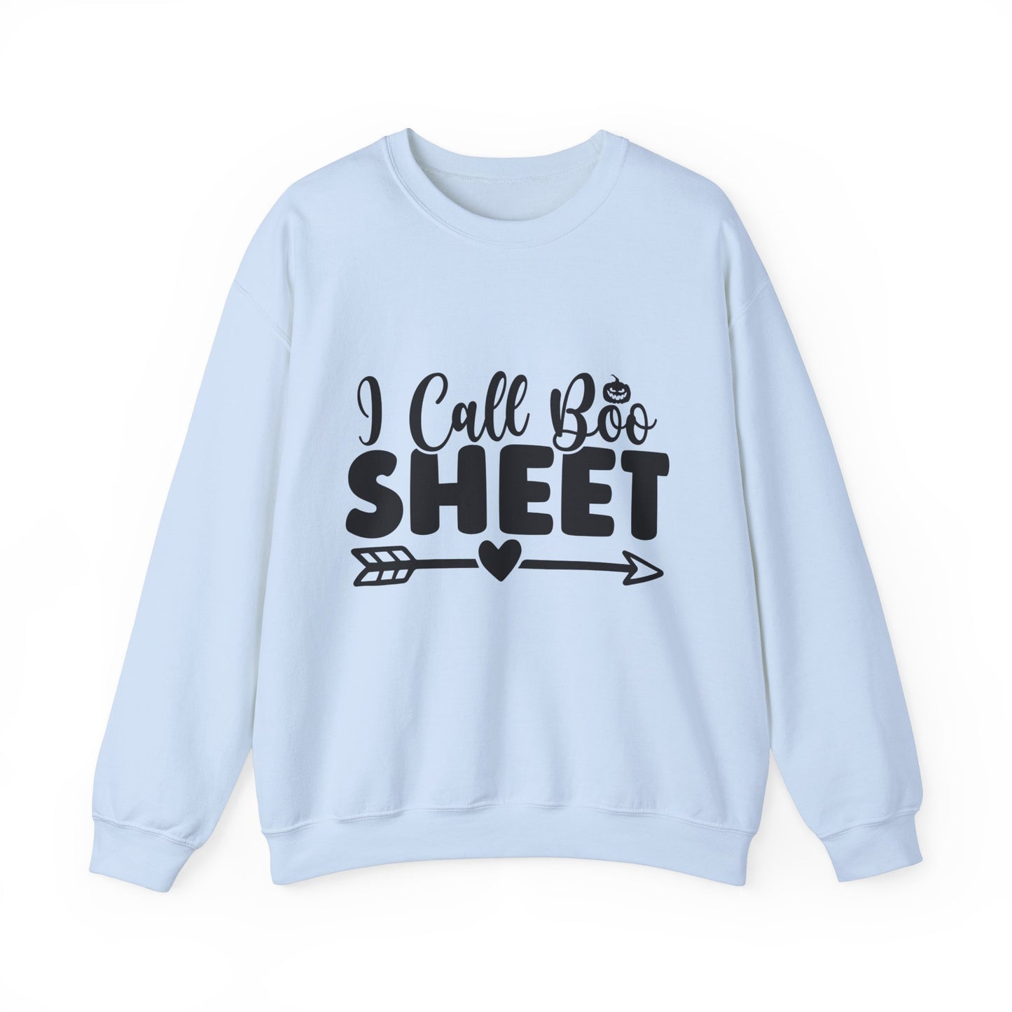 I Call Boo Sheet Sweatshirt Retro Halloween Sweater Funny Halloween Sweatshirt Halloween Party Costume Boo Shit Spooky Season Apparel Fall