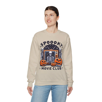 Spooky Movie Club Sweatshirt Spooky Season Sweater Horror Movie Addict Sweatshirt Halloween Sweater Horror Movie Fan Club Gift Scary Movie