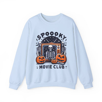 Spooky Movie Club Sweatshirt Spooky Season Sweater Horror Movie Addict Sweatshirt Halloween Sweater Horror Movie Fan Club Gift Scary Movie