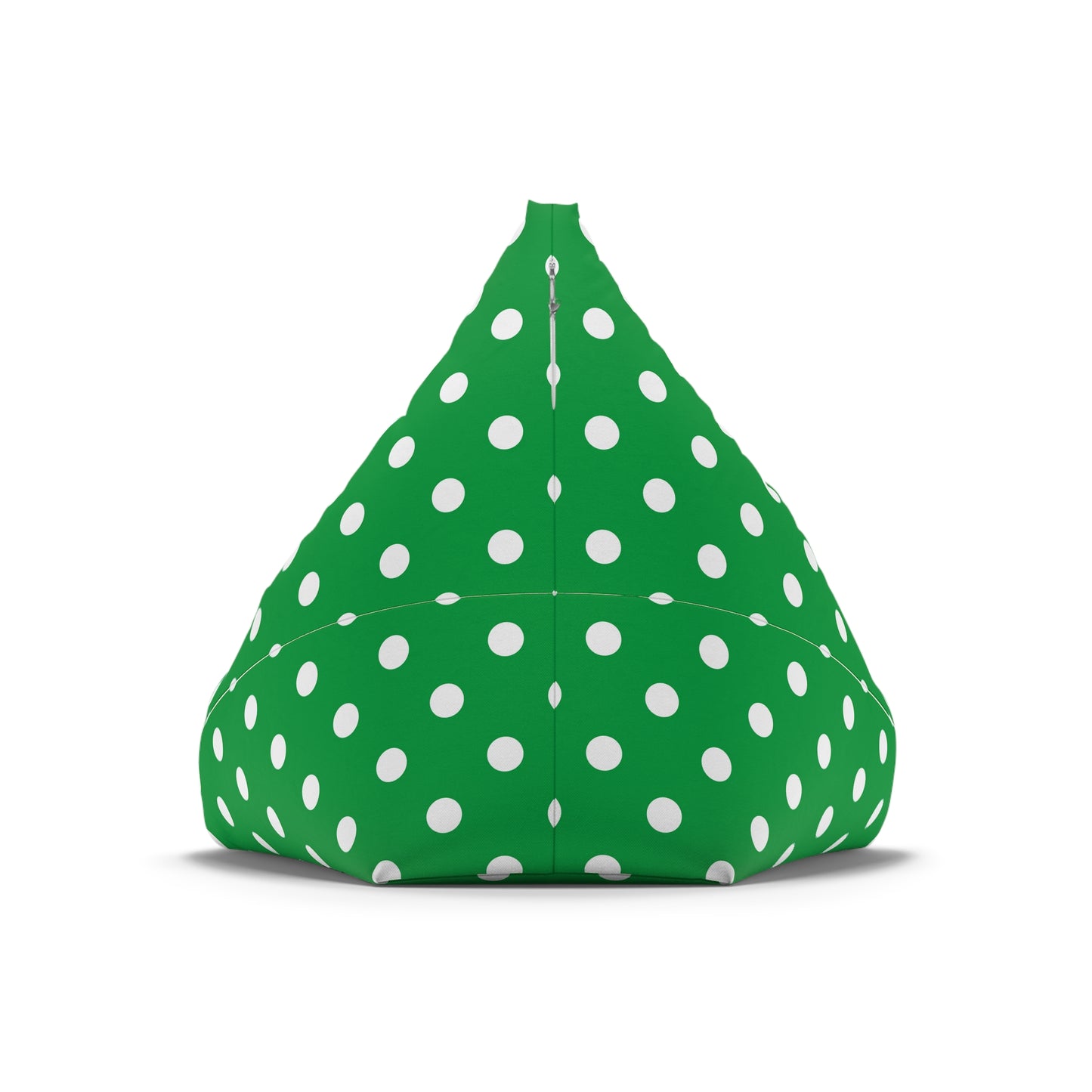 Green Polka Dot Bean Bag Chair Cover Fun Whimsy Aesthetic Home Decor Funky Groovy Teens Dorm Adult Bedroom Gaming Room Chair Furniture Gift