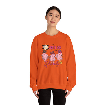 Lets Go Ghouls Sweatshirt Western Halloween Sweater Vintage Ghost Cow Girls Sweater Retro Halloween Sweatshirt Halloween Bachelorette Gift