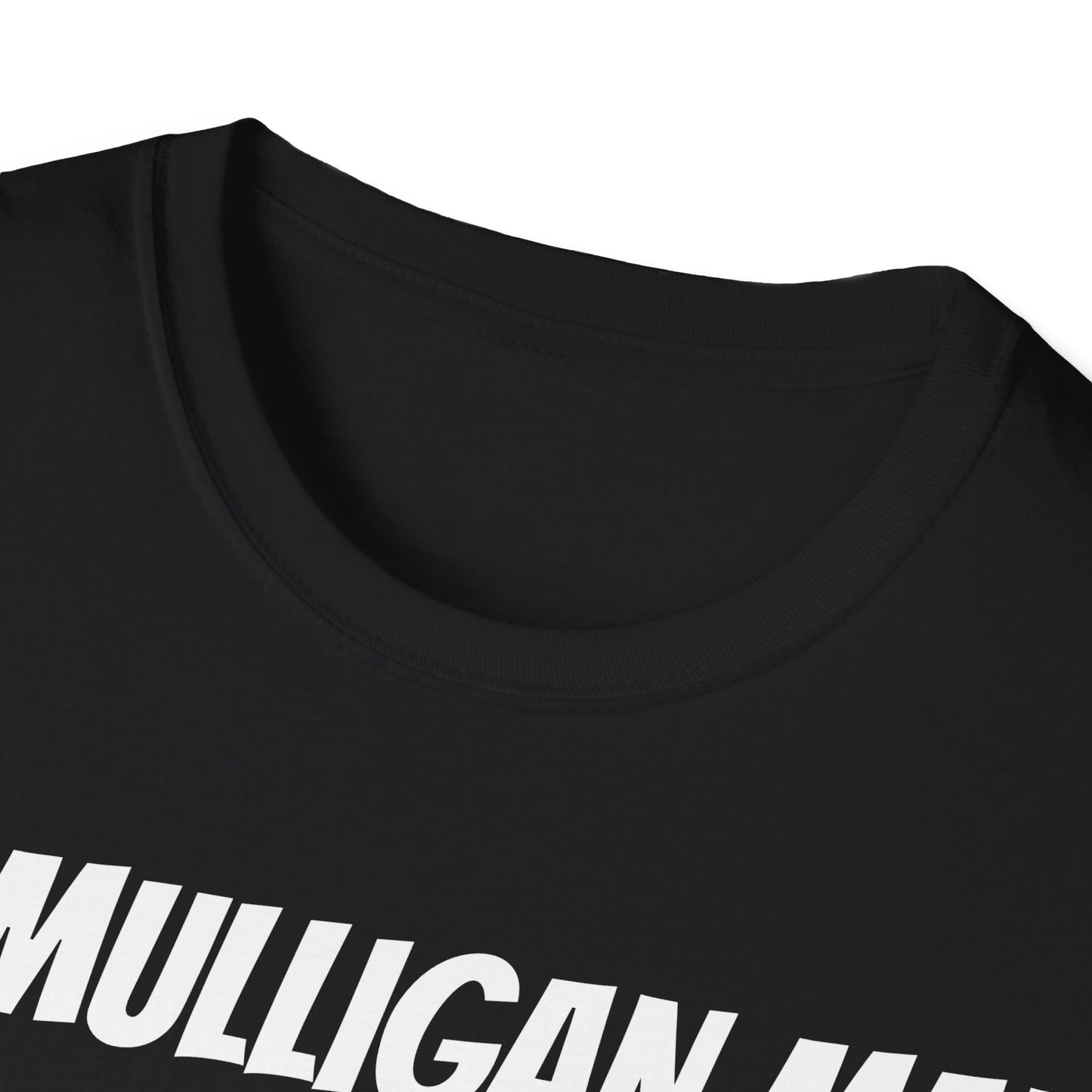 Funny Golf Dad's Mens Softstyle T-shirt, "The Mulligan Man", Father's Day Gift, Humorous Unique Novelty Apparel Present