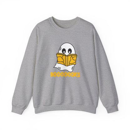 Ghost Reading A Book Sweatshirt Bookish Halloween Sweater Librarian Sweatshirt Funny Reading Sweater Librarian Sweatshirt Teacher Crewneck