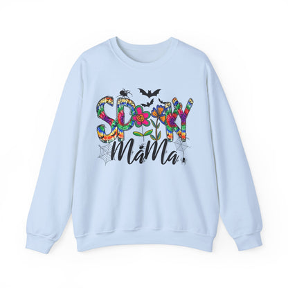 Spooky Mama Halloween Sweatshirt Mama Sweater Retro Mom Halloween Sweatshirt Mama Halloween Gift Spooky Season Apparel Halloween Mom Gift