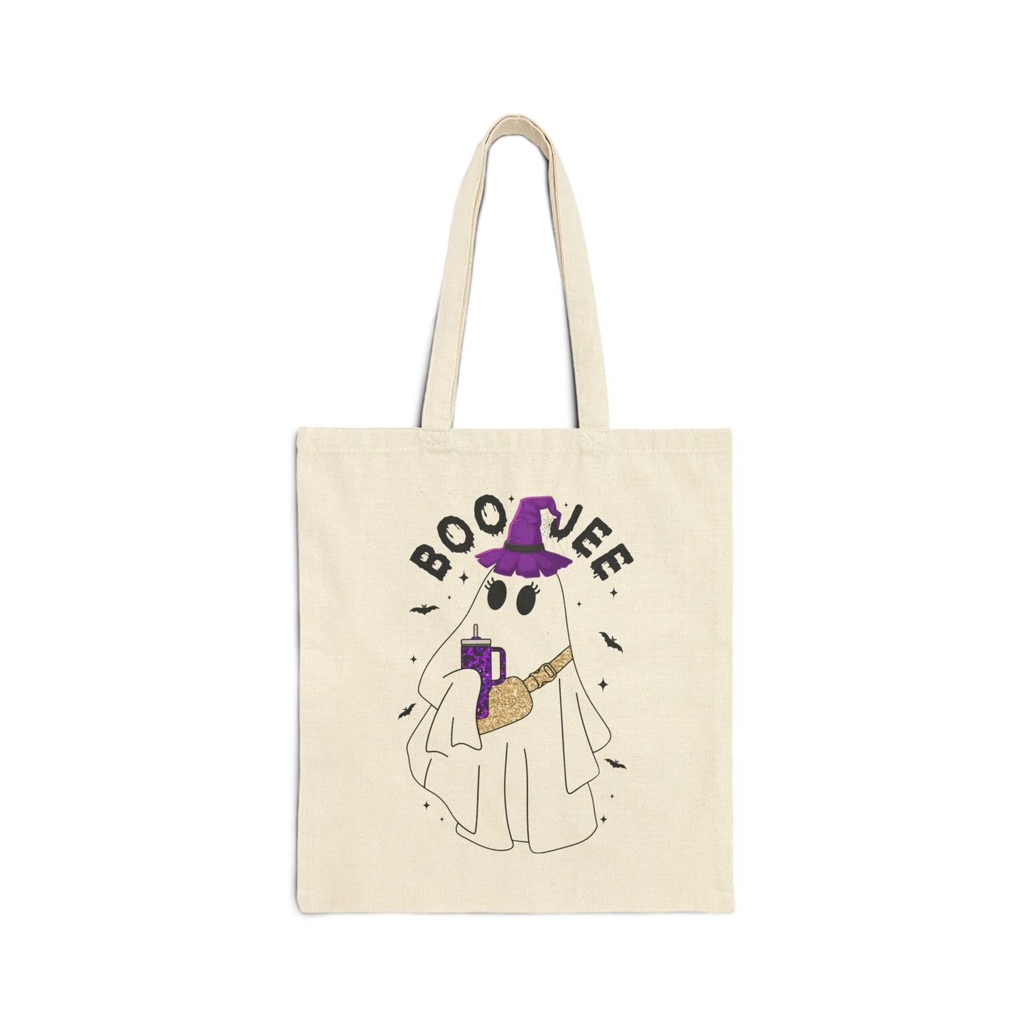 Boo Jee Bag Halloween Witch Ghost Tote Bag Retro Halloween Canvas Bag Trendy Groovy Bag Spooky Ghost Bag Spooky Season Chic Ghost Tote Bag