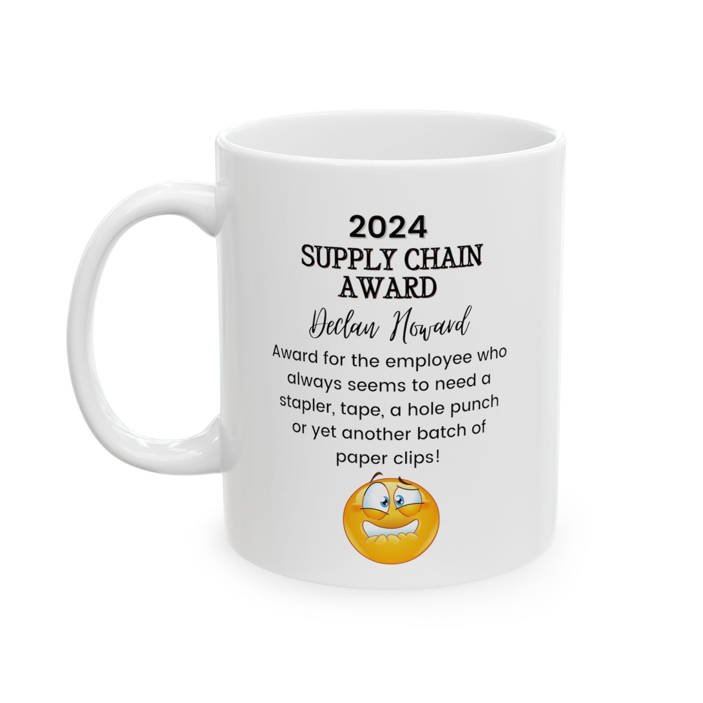 Funny Office Awards Work Party Mug Customized Employee Mug Personalized 2024 Awards Mug Year End Company Gift Group Christmas Employee Mug 6